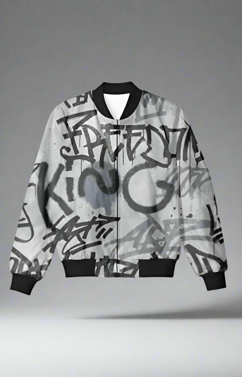 Graffiti Bomber Jacket