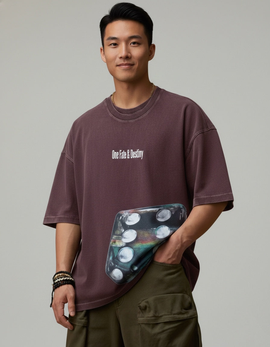 One Fate & Destiny Oversized T-shirt