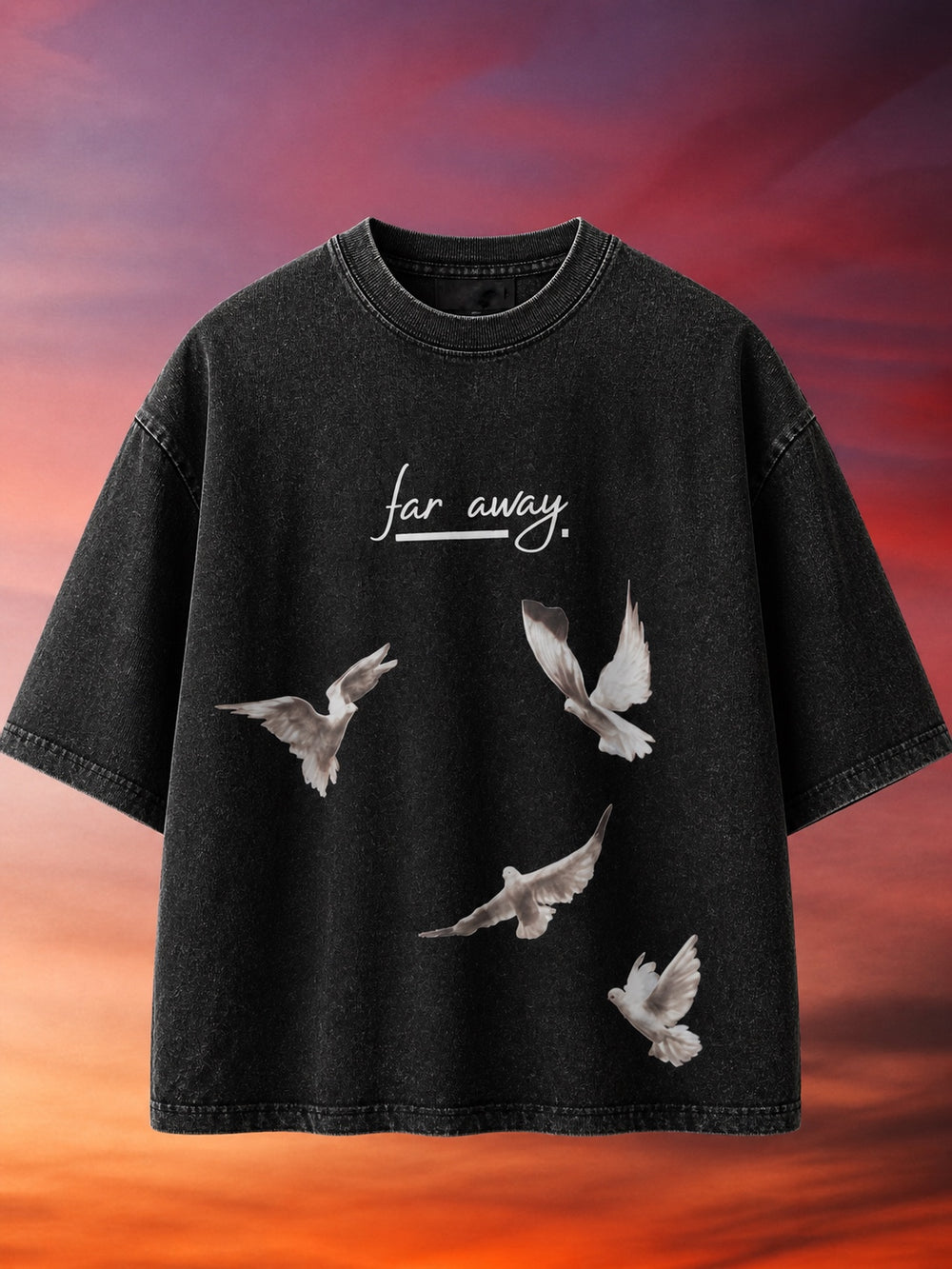 FAR AWAY — Oversized Tee